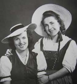 Martha Mumenthaler und Vreneli Pfyl